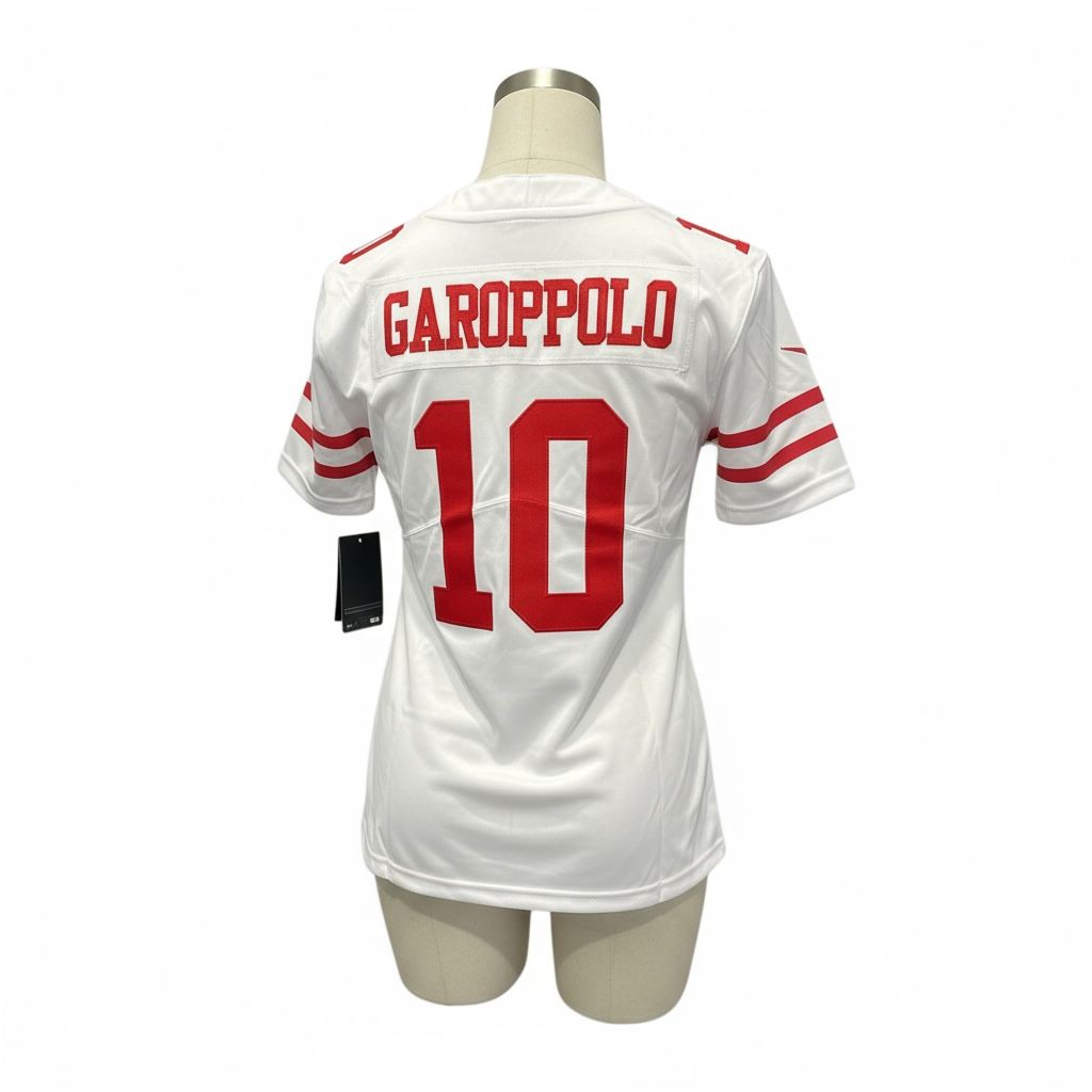CAMISA EQUIPO NFL  49ERS SAN FRANCISCO COLOR BLANCA MUJER