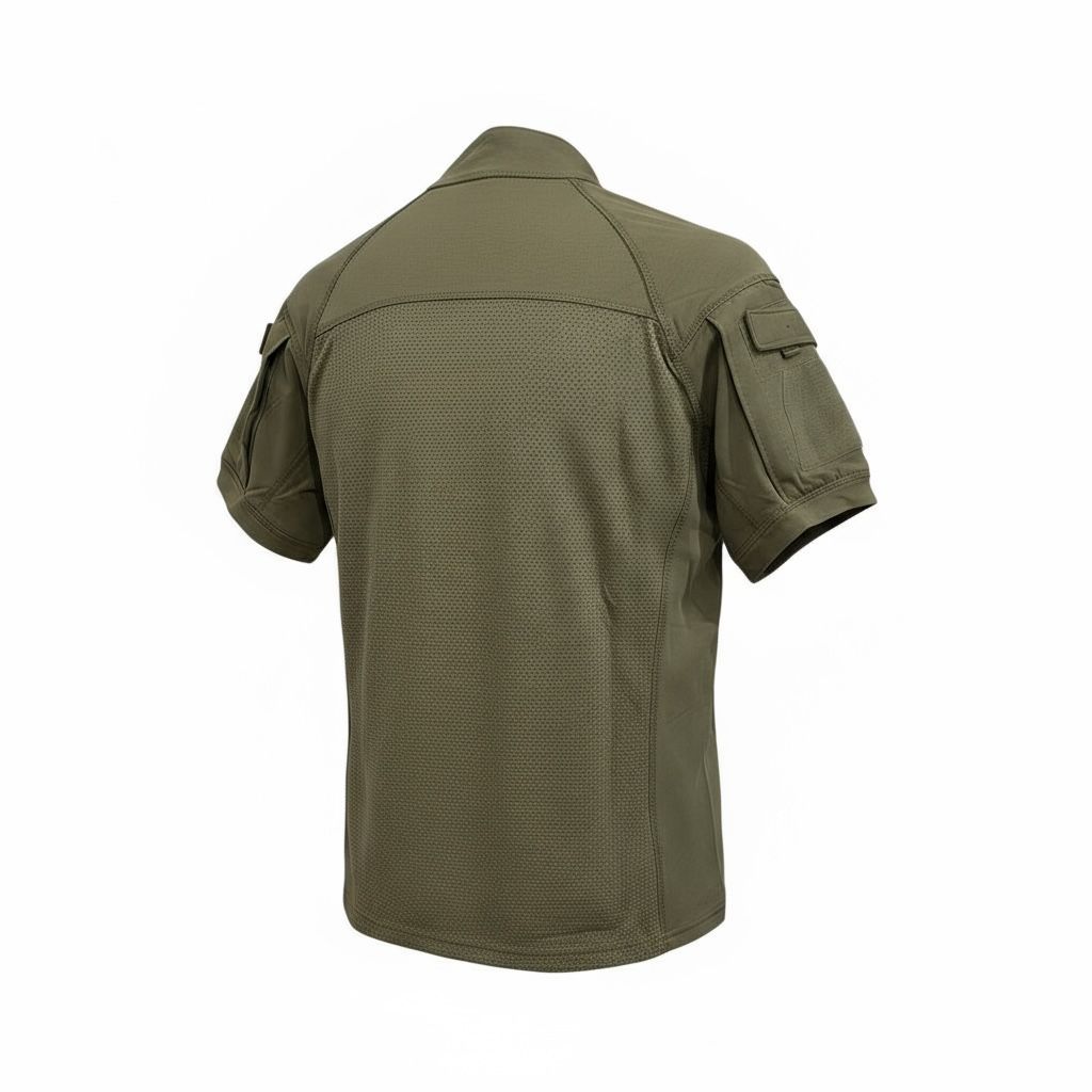 CAMISA CUELLO DE TORTUGA MANGA CORTA
