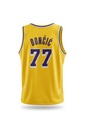 CAMISETA EQUIPO NBA LAKERS AMARILLO NUMERO 77