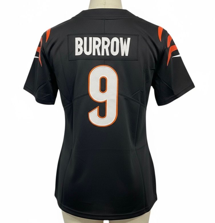 CAMISA EQUIPO NFL BENGALS COLOR NEGRA MUJER