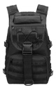 MOCHILA PECHERA CHALECO COLOR NEGRO