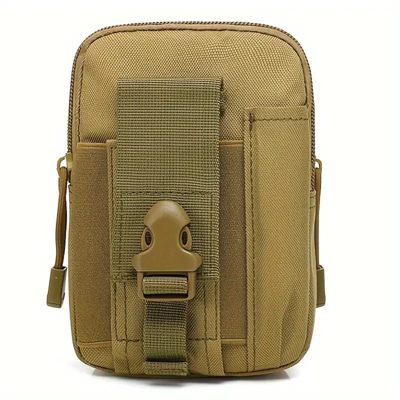 BOLSO TACTICO PARA CINTURON COLOR CAFE