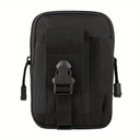 BOLSO TACTICO PARA CINTURON COLOR NEGRO