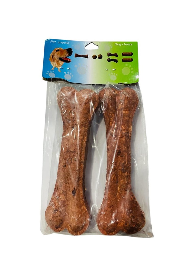 JUGUETE HUESO 2 UNIDADES PARA PERRO 