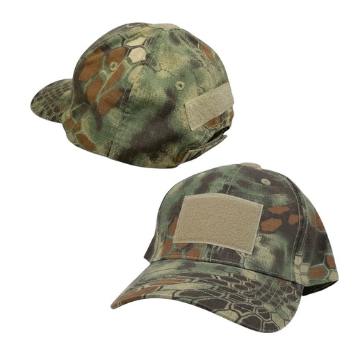 [TAPS00638] GORRA TACTICA MOTEADA CON PARCHE