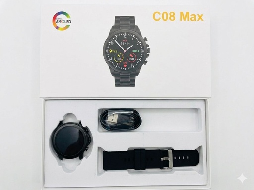 [TAPS00676] RELOJ DE HOMBRE C08 MAX SUPER AMOLED