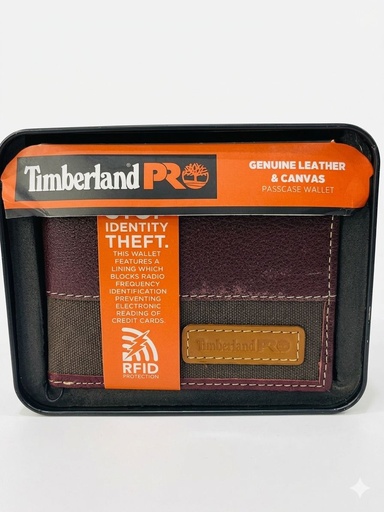 [TAPS00938] BILLETERA DE HOMBRE TIMBERLAND PRO COLOR MARRON